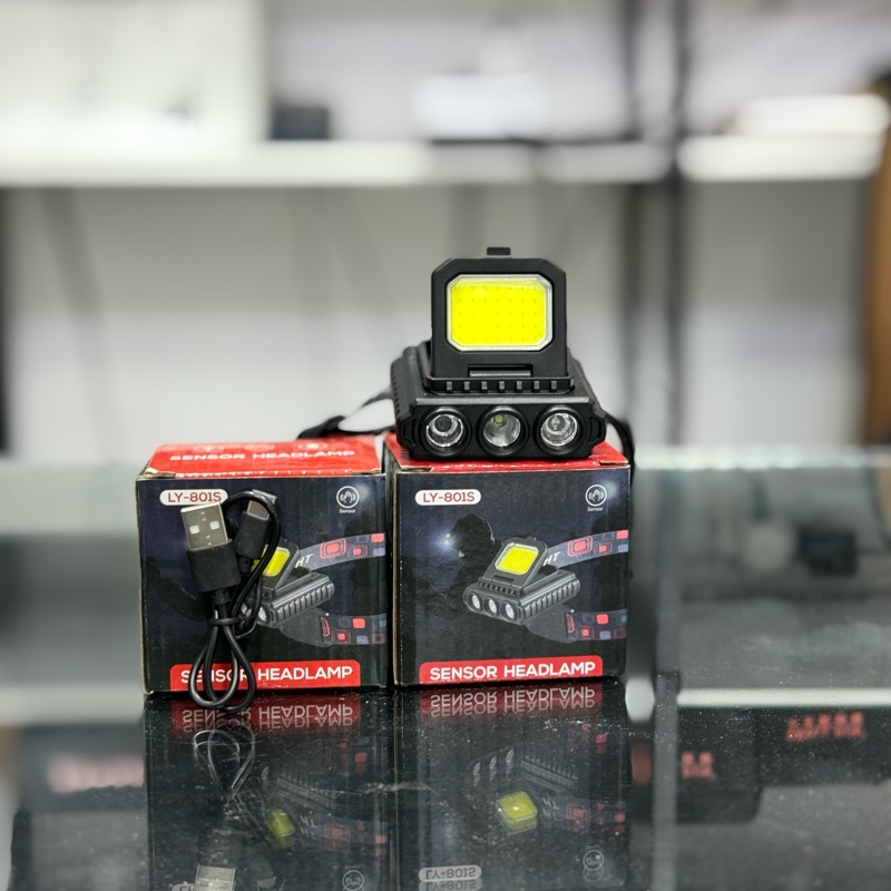 IMG_3184 چراغ هدلایت پیشانی پنج حالته LY-801s