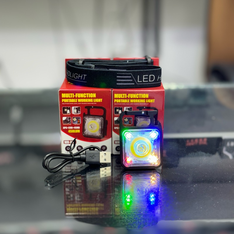 IMG_3191 چراغ پیشانی و کارابین دار مدل WH-088