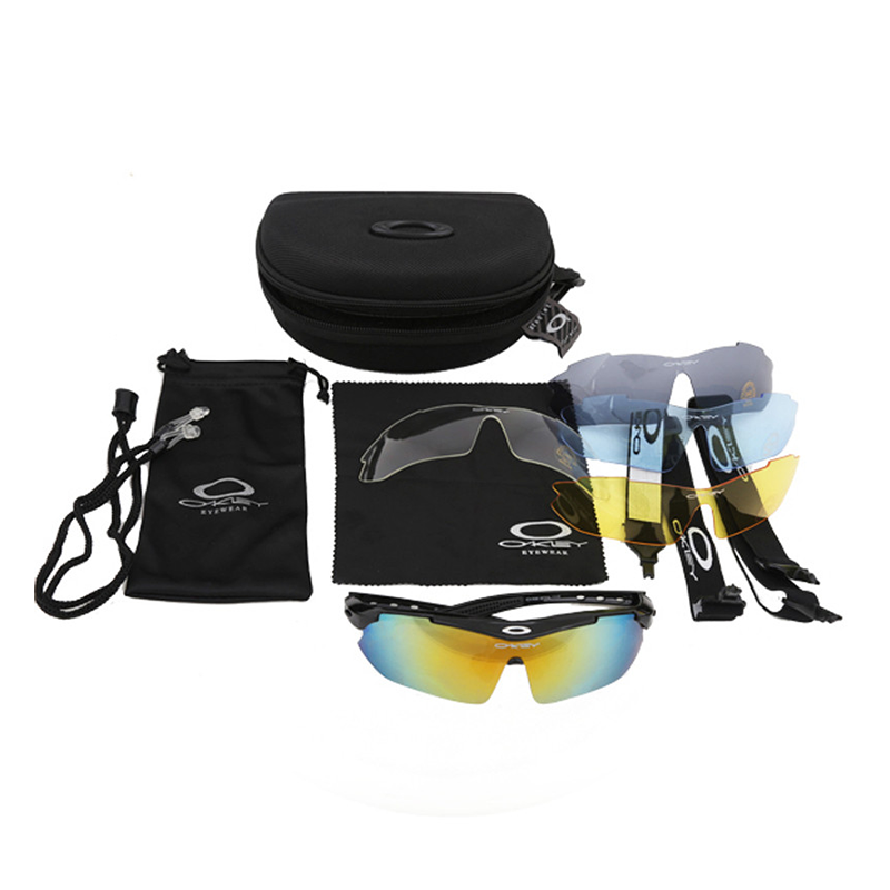 Oakley-Five-Lens-Sunglasses-A-unique-companion-in-all-weather-conditions-for-professional-athletes! عینک اوکلی پنج لنزه | همراهی بینظیر در هر شرایط آب و هوایی برای ورزشکاران حرفهای!