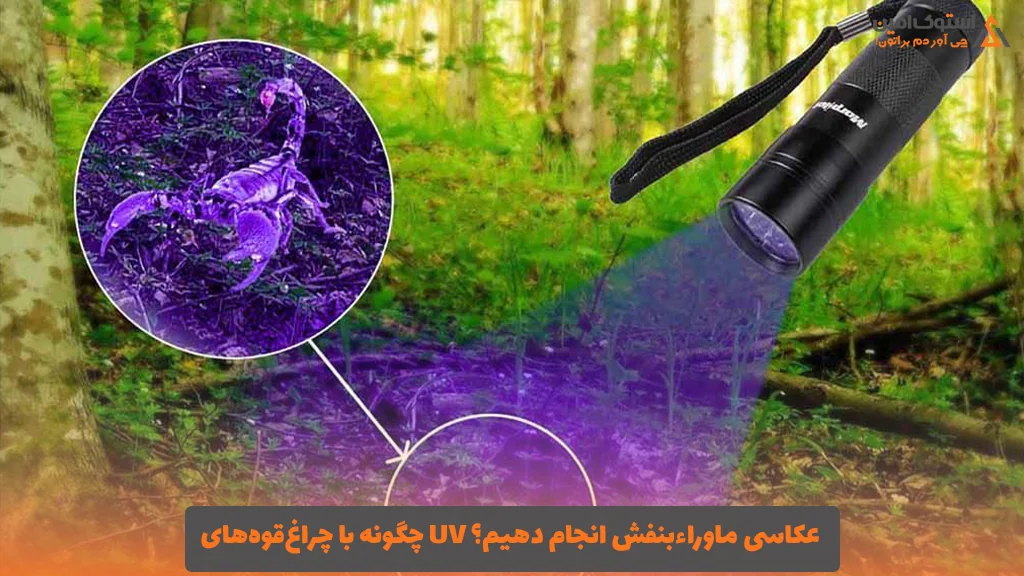 چگونه با چراغ‌قوه‌های UV عکاسی ماوراء‌بنفش انجام دهیم؟